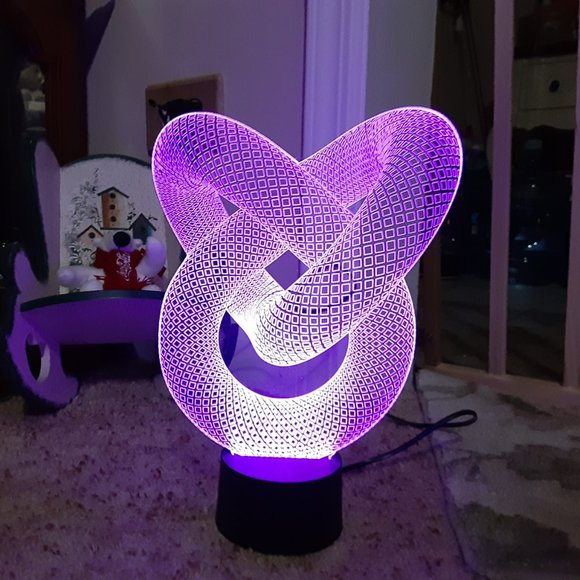💖LAMPEEZ DECORATIVE LIGHT UNIQUE EUC - Picture 1 of 6